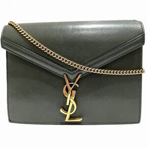 YVES SAINT LAURENT Khaki Shoulder Bag